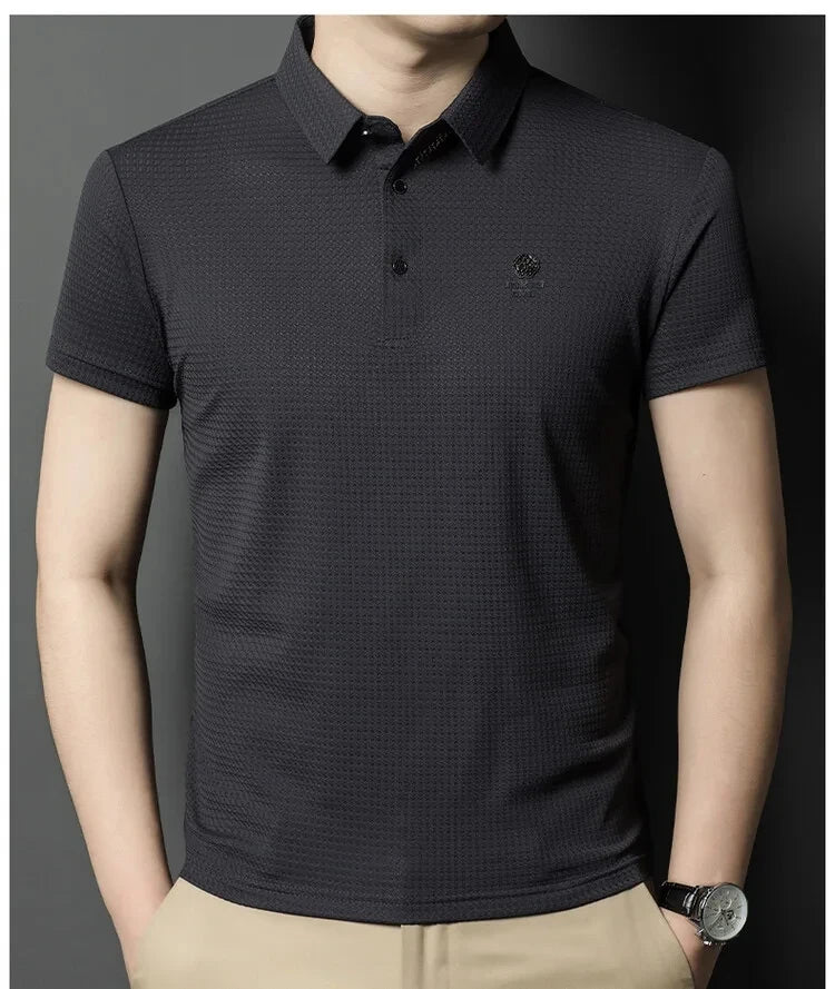 Herren Poloshirt POLO Shirt T-Shirt Kurzarm Zipper Hemd Fashion Polohemd Top NEU