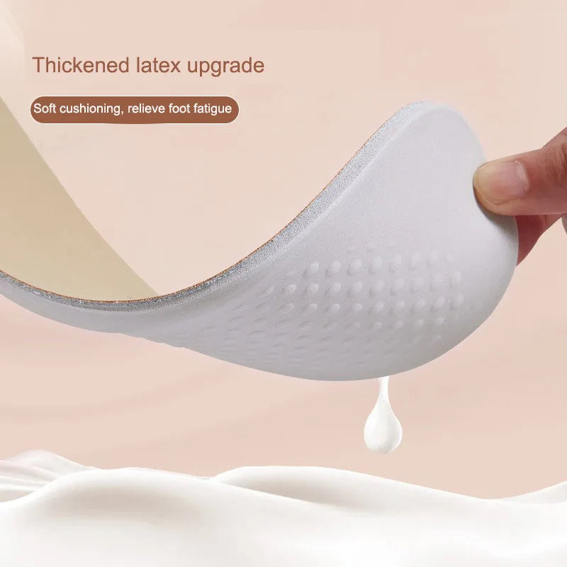 Orthopädische Einlegesohlen Latex Schuheinlagen Gel-Sohlen Sportschuh-Einlage