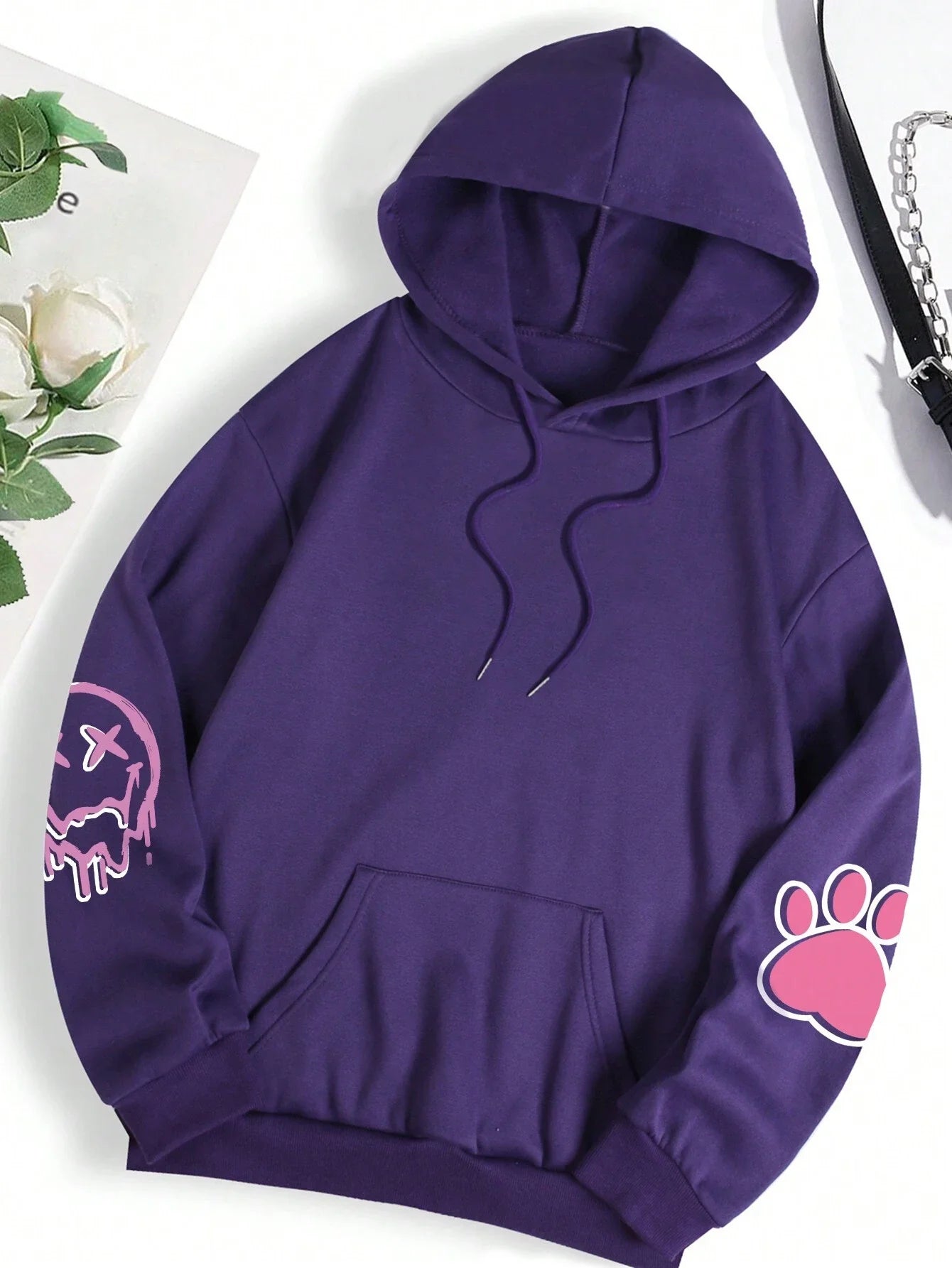 Teddybär Kapuzenpullover Sweatshirt Fleece Hoodie Pulli Damen Kapuzenpulli Shirt