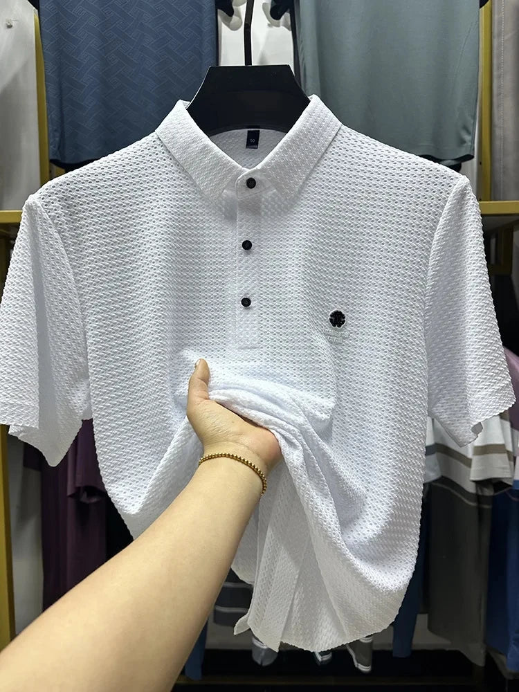 Herren Poloshirt POLO Shirt T-Shirt Kurzarm Zipper Hemd Fashion Polohemd Top NEU