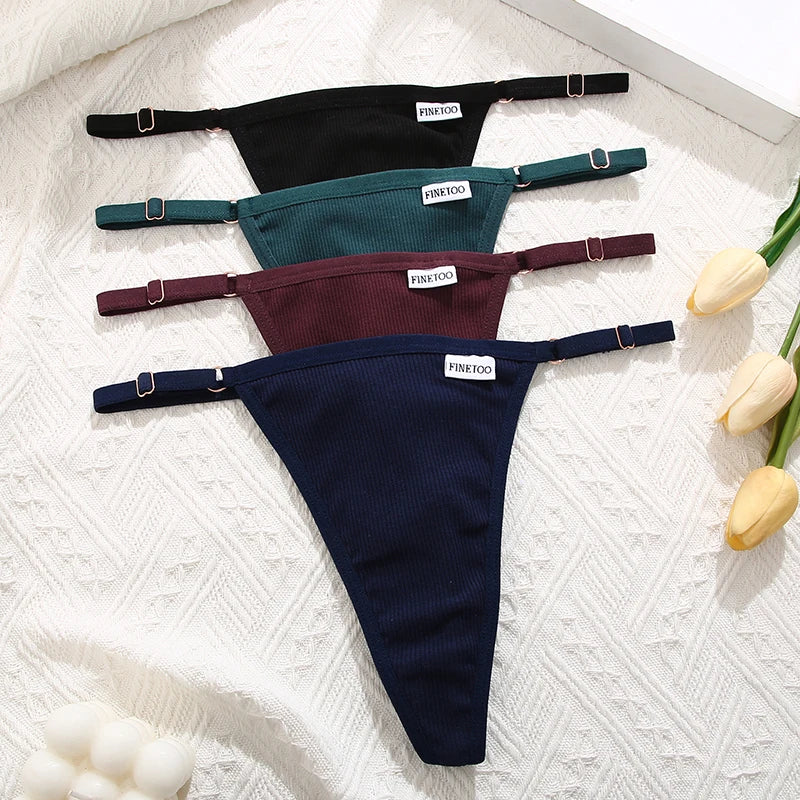 3Stk Frauen Tanga String Höschen Sexy Schlüpfer Slip Dessous Unterwäsche Panties