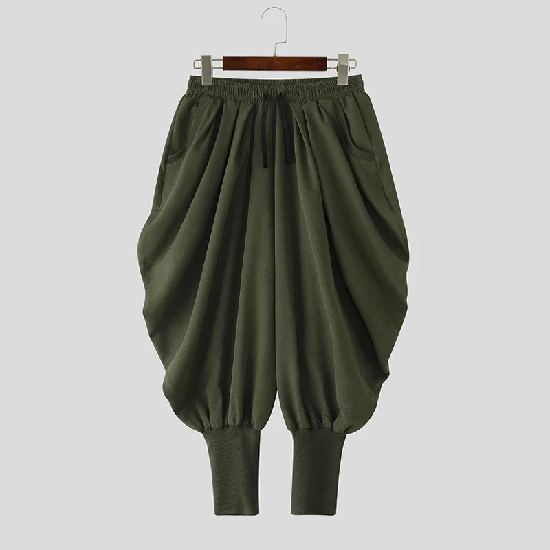 Männer Hose Haremshosen Pumphosen Pluderhosen Hosenrock Herrenrock Kilt Jogger