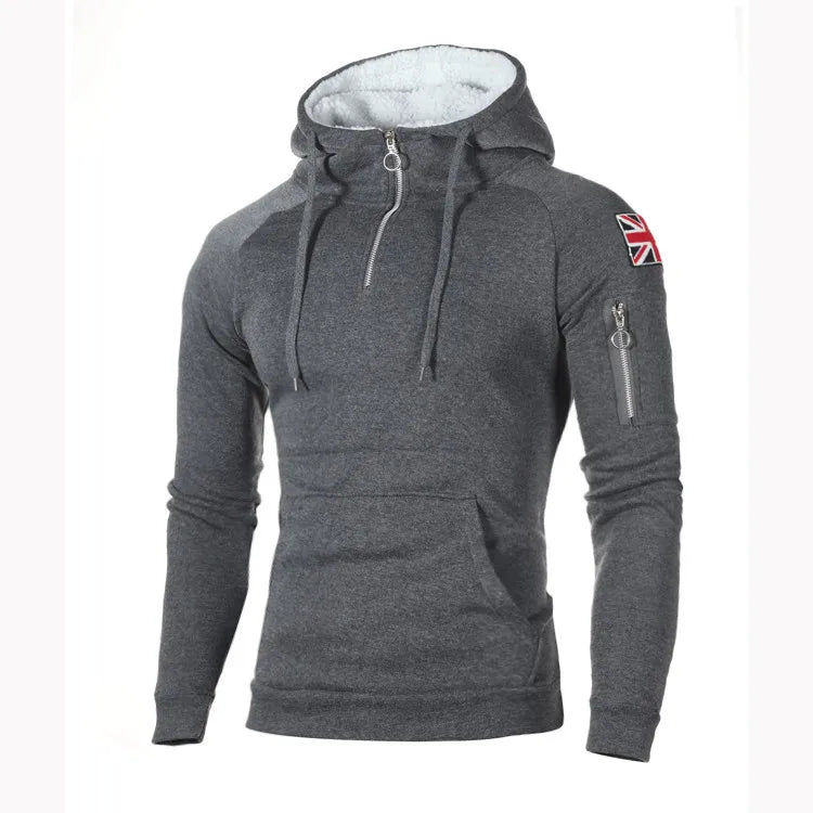 Herren Kapuzenpullover Sweatjacke Hoodie Sweatshirt Pullover Pulli Streetwear