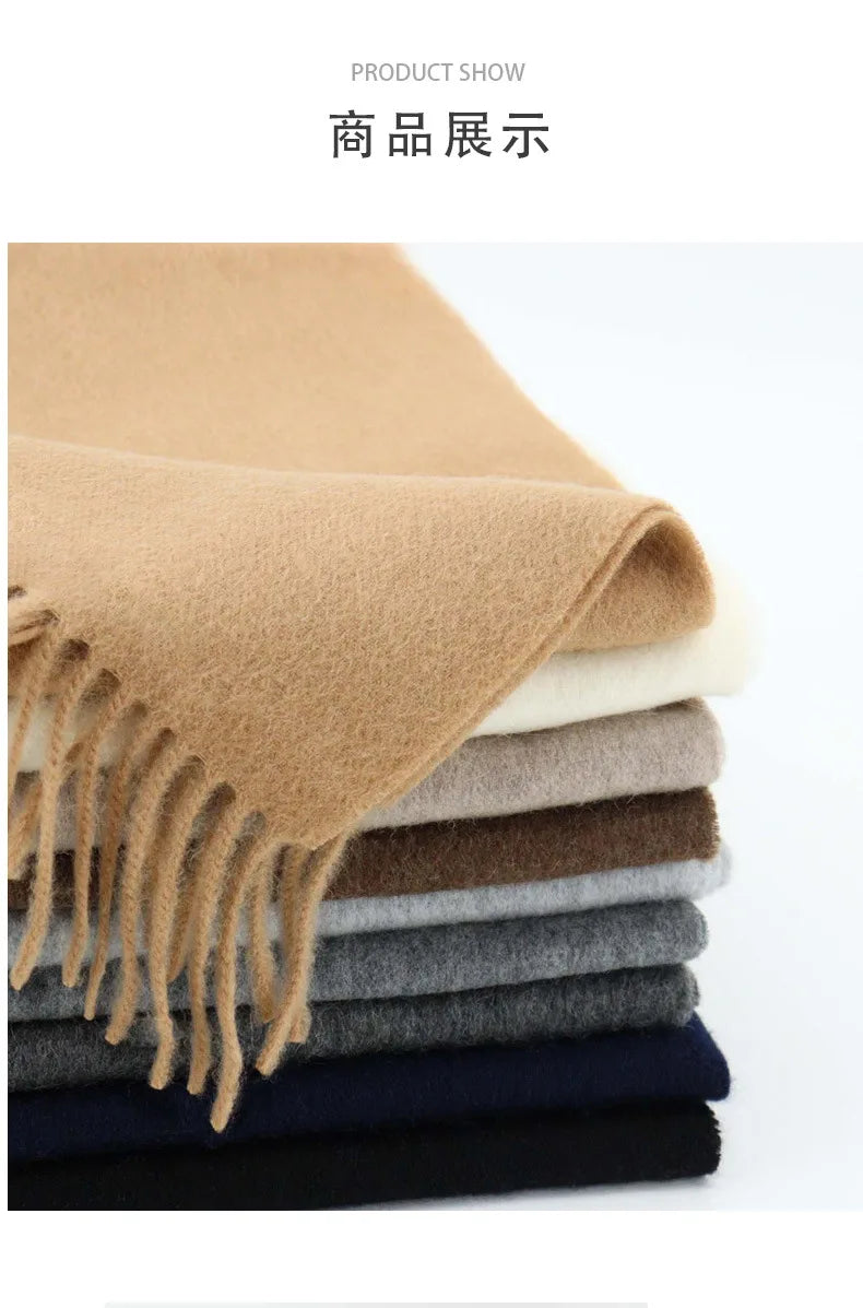 Herren Schal Winterschal Stola Schlauchschal Halstuch Wollschal Strickschal Loop