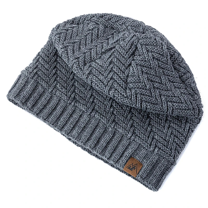 Warme Herren Damen Wintermütze Woll Mütze Fashion Strickmütze Kappe Hut Unisex