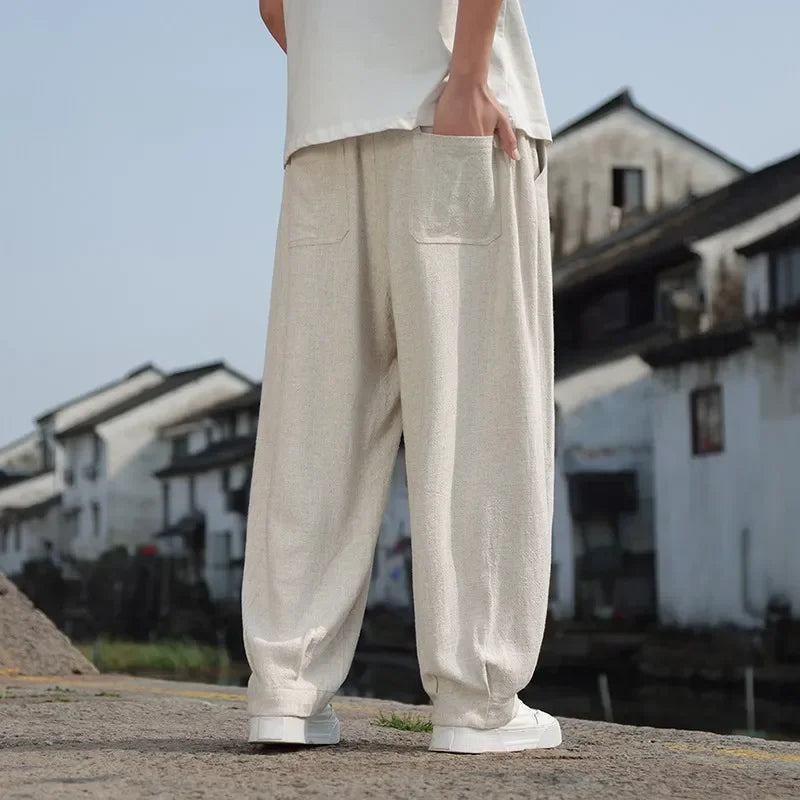 Männer Hose Haremshosen Pumphosen Pluderhosen Hosenrock Herrenrock Kilt Jogger