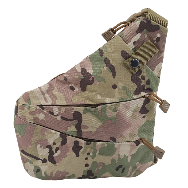 Borsa da petto Zaino Monospalla Marsupio Per Uomo Borsello Moto Fondina