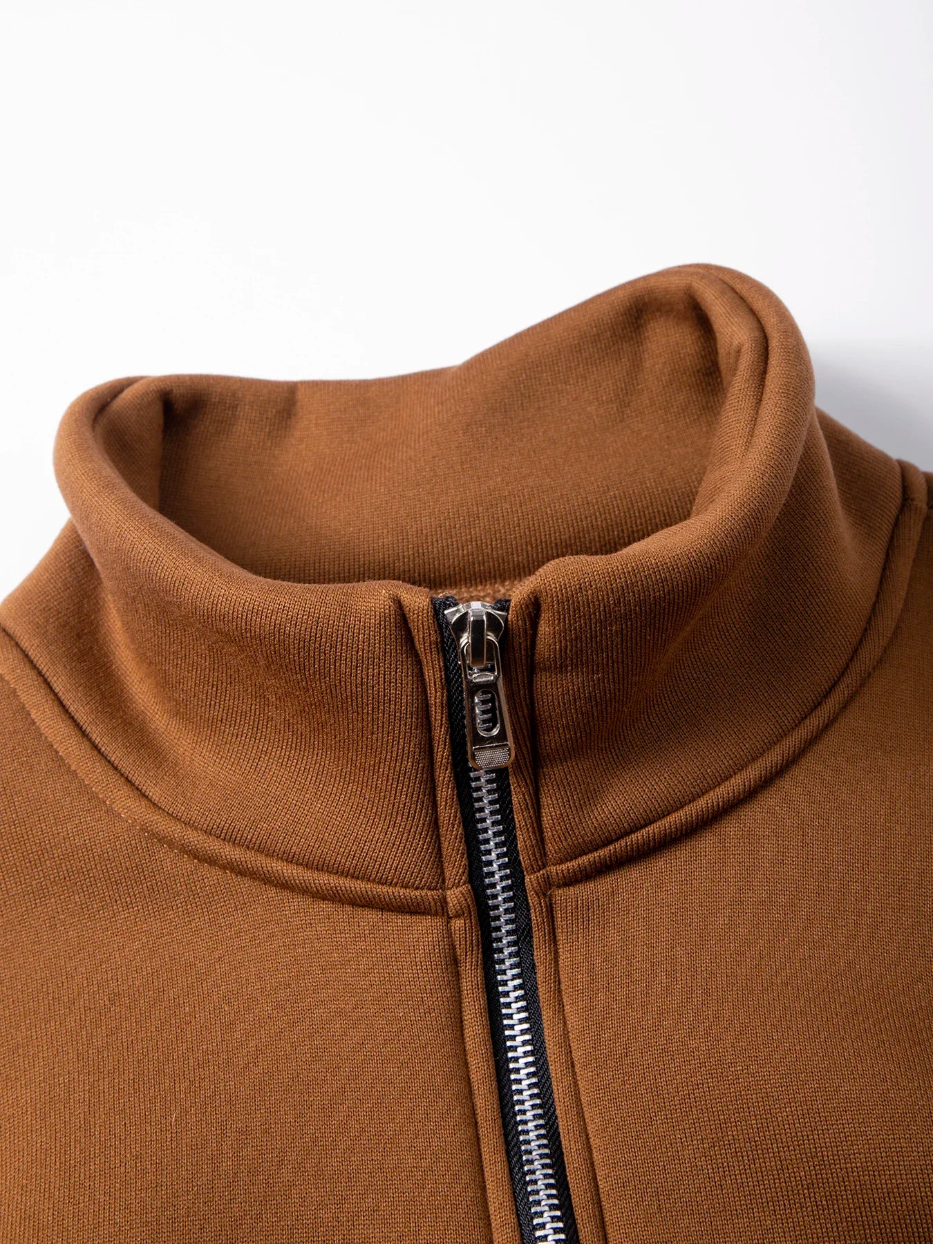 Herren Pullover Sweatshirt Troyer Pulli Sweater Stehkragen Zipper Langarmpulli