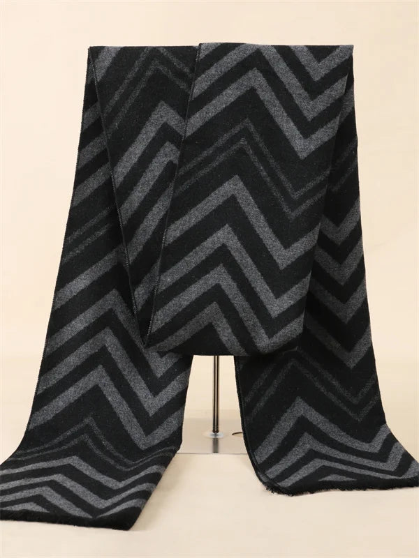Herren Schal Winterschal Stola Schlauchschal Halstuch Wollschal Strickschal Loop