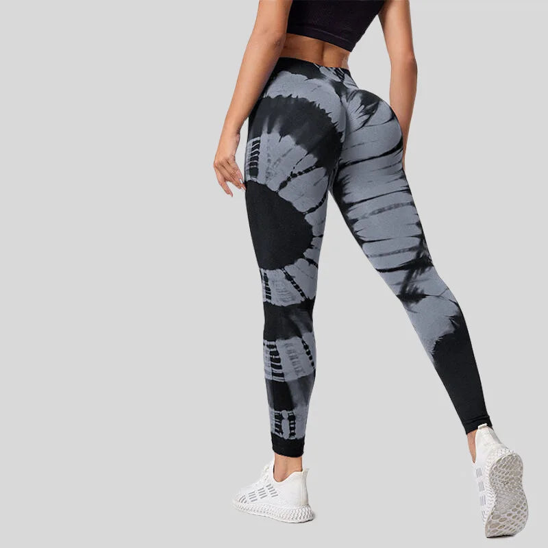 Yoga Leggings Push Up Damen Sport Hose Fitness Gym Stretch Leggins Jogginghose