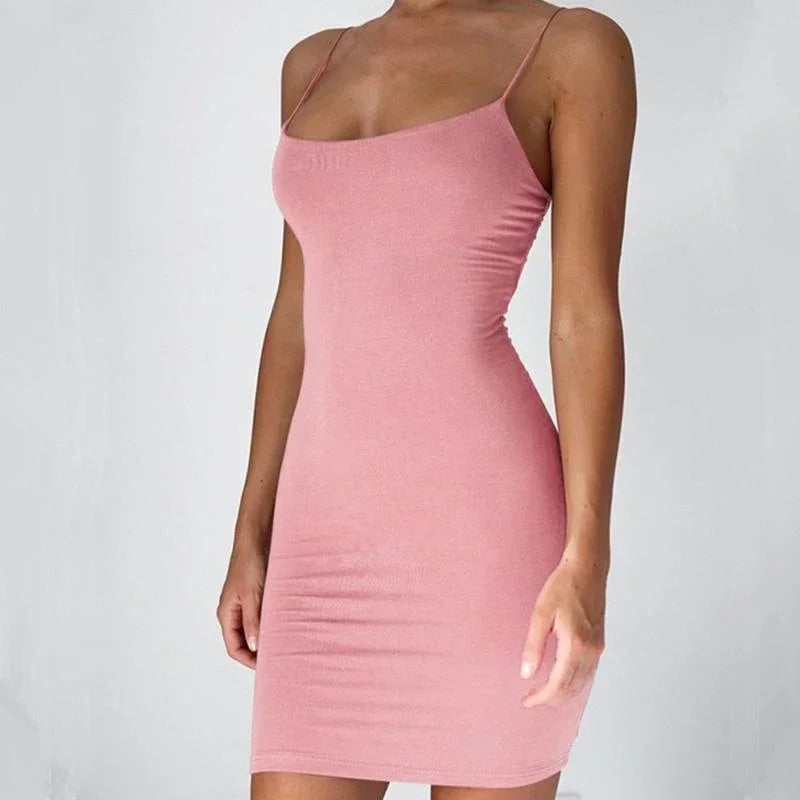 Frauen Kleid rückenfreies figurbetontes Partykleid Minikleid Bodycon Abendkleid