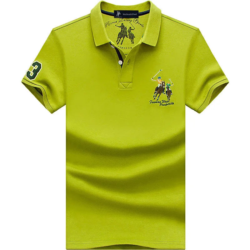 Herren Poloshirt POLO Shirt T-Shirt Kurzarm Hemd Polohemd Fashion Top