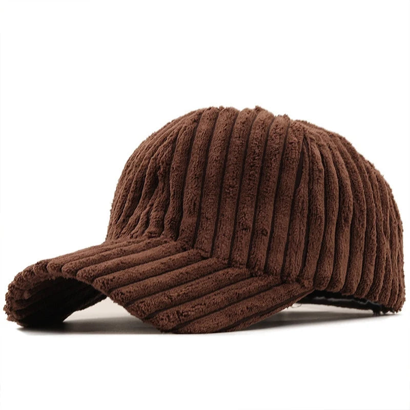 Basecap Baseball Cap Cord Look Mütze Kappe Männer Frauen Cappy Schirmmützen