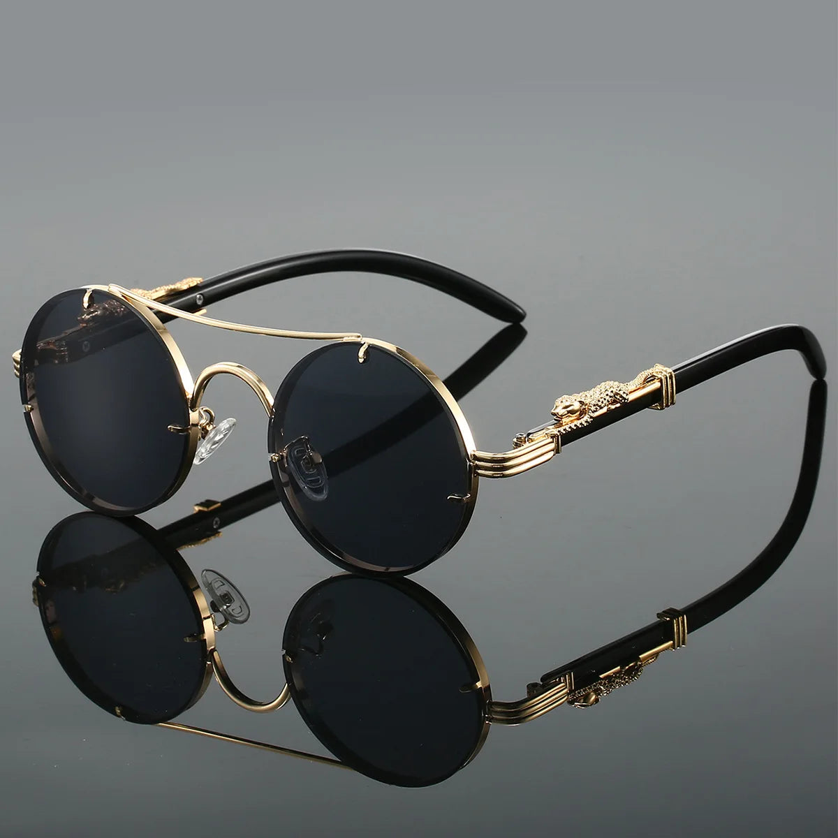 Damen Sonnenbrille Luxus Modische Herren Brille Vintage Pilotenbrille UV400