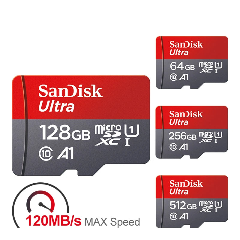 ULTRA Micro SD Karte 64 128GB 256GB 512GB 1TB 1.5TB Speicherkarte TF-Flash-Karte