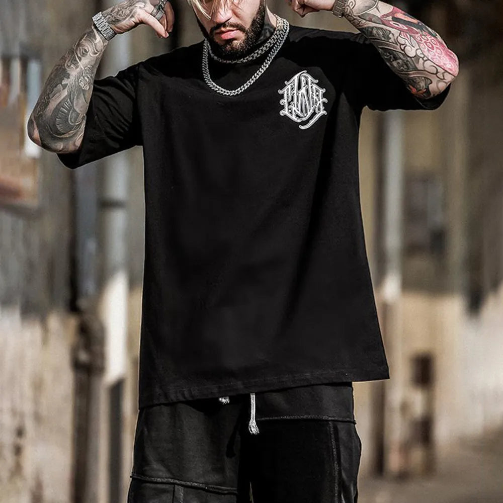 Fashion Herren Plus Size 3D T-Shirt Rundhals Unisex Sommer Hip Hop Streetwear