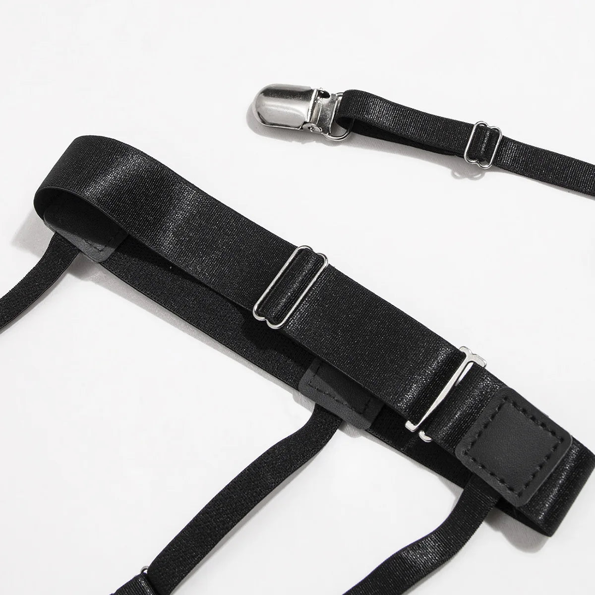 Verstellbarer Hemd halter Hosenträger Bein Hosenträger Hemdhalter Unisex