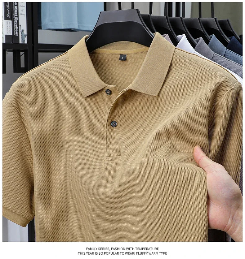 Herren Poloshirt POLO Shirt T-Shirt Kurzarm Zipper Hemd Fashion Polohemd Top NEU