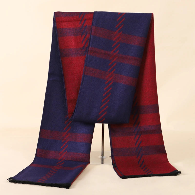 Herren Schal Winterschal Stola Schlauchschal Halstuch Wollschal Strickschal Loop