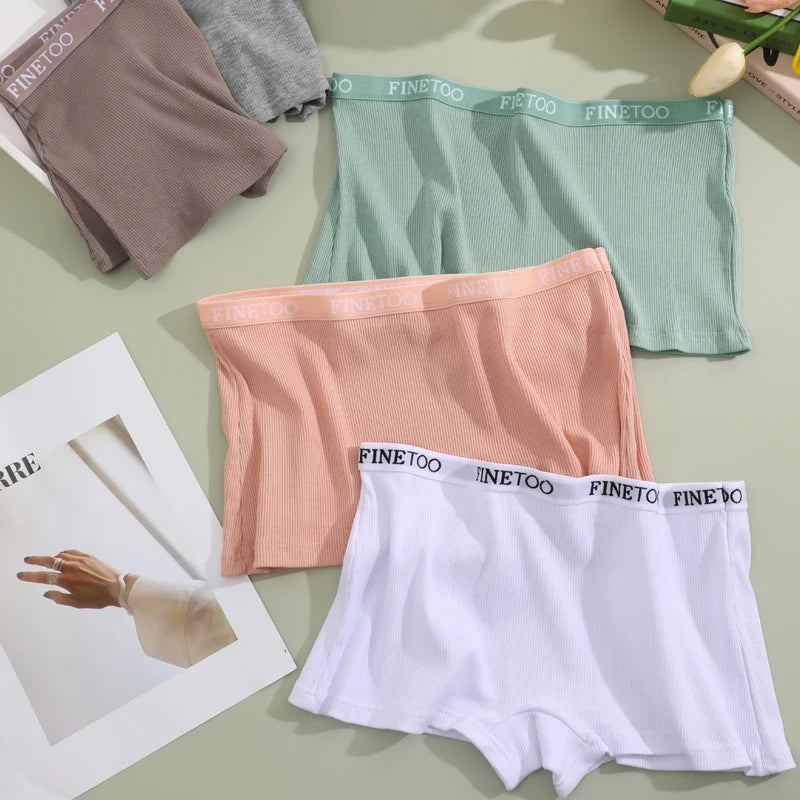 Baumwolle Boxershort Frauen Höschen Sexy Schlüpfer Slip Dessous Unterwäsche