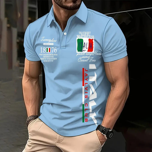 Herren Poloshirt POLO Shirt T-Shirt Kurzarm Zipper Hemd Fashion Polohemd NEU
