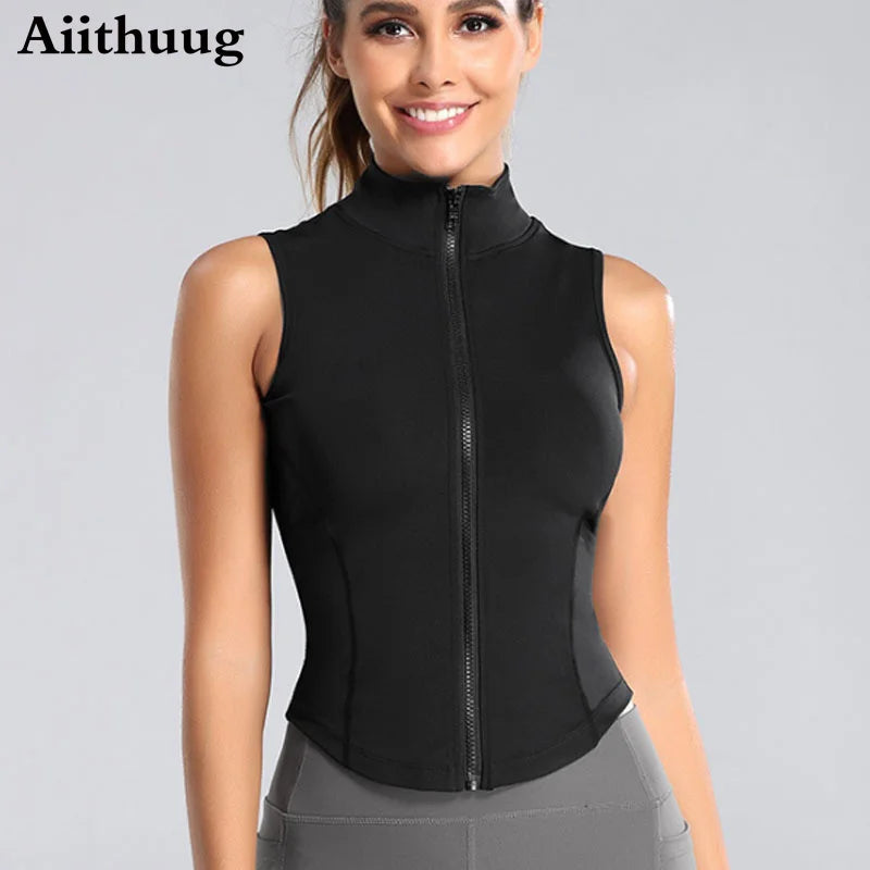 Damen Leichte Laufweste Softshell Frau Ärmellose Atmungsaktive Sport  Weste Top