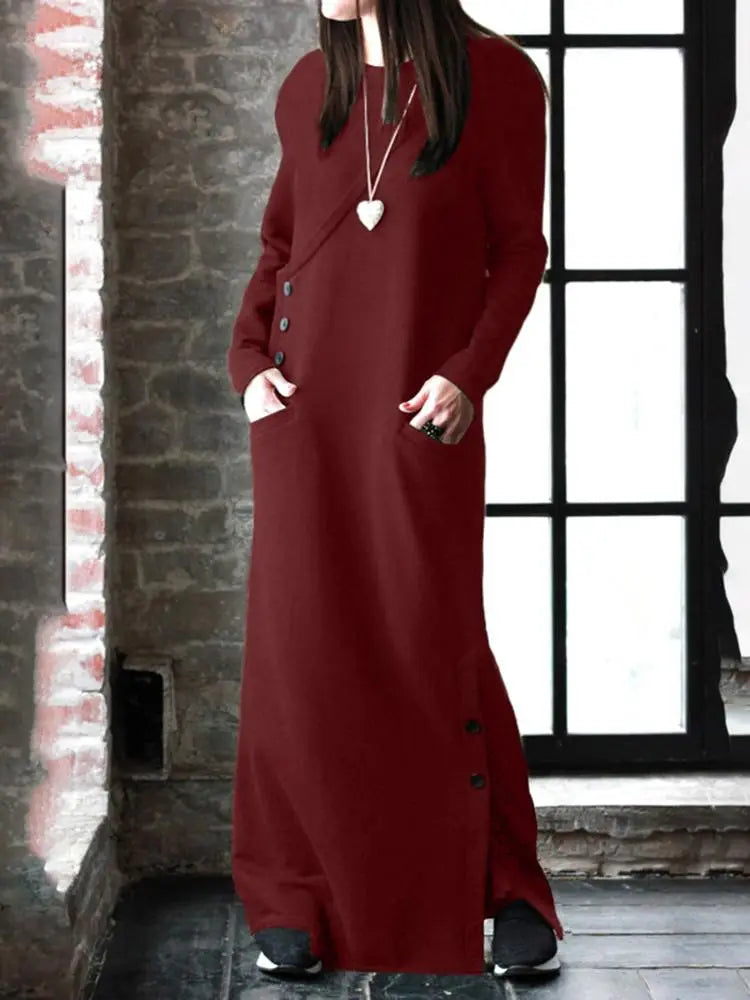 Damen Kapuzenpullover Minikleid Hoodie Sweatshirt Longtops Tunika Jumper Kleid