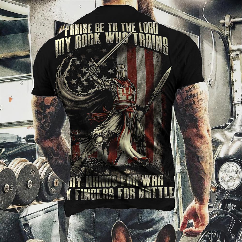 Fashion Herren Horror Skull 3D T-Shirt Rundhals Unisex Sommer Streetwear