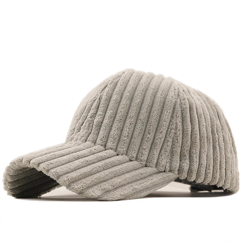Basecap Baseball Cap Cord Look Mütze Kappe Männer Frauen Cappy Schirmmützen