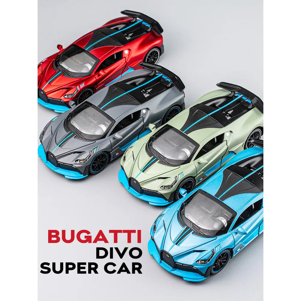 Bugatti Divo 1:32 Diecast Metall Modellauto Spielzeug für Kinder Automodell