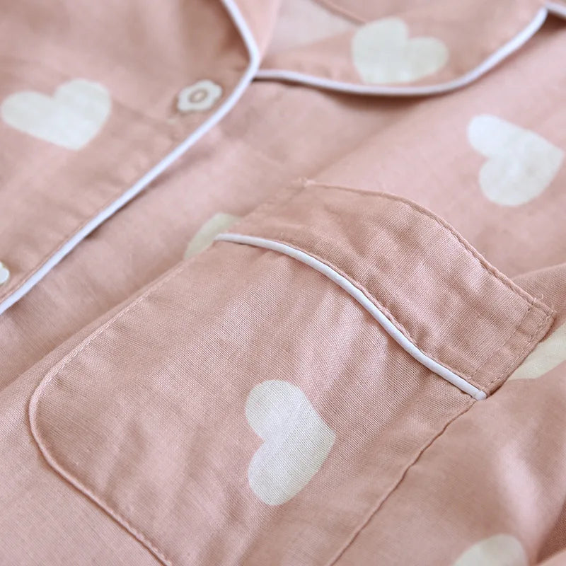 Pigiami da donna | L'intimo per la notte Camicia Completo da Casa in due pezzi