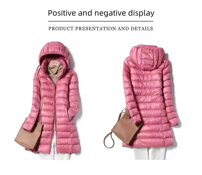 Damen Daunenjacke leichte & wetterfeste Steppjacke Stepp Jacke Übergangsjacke