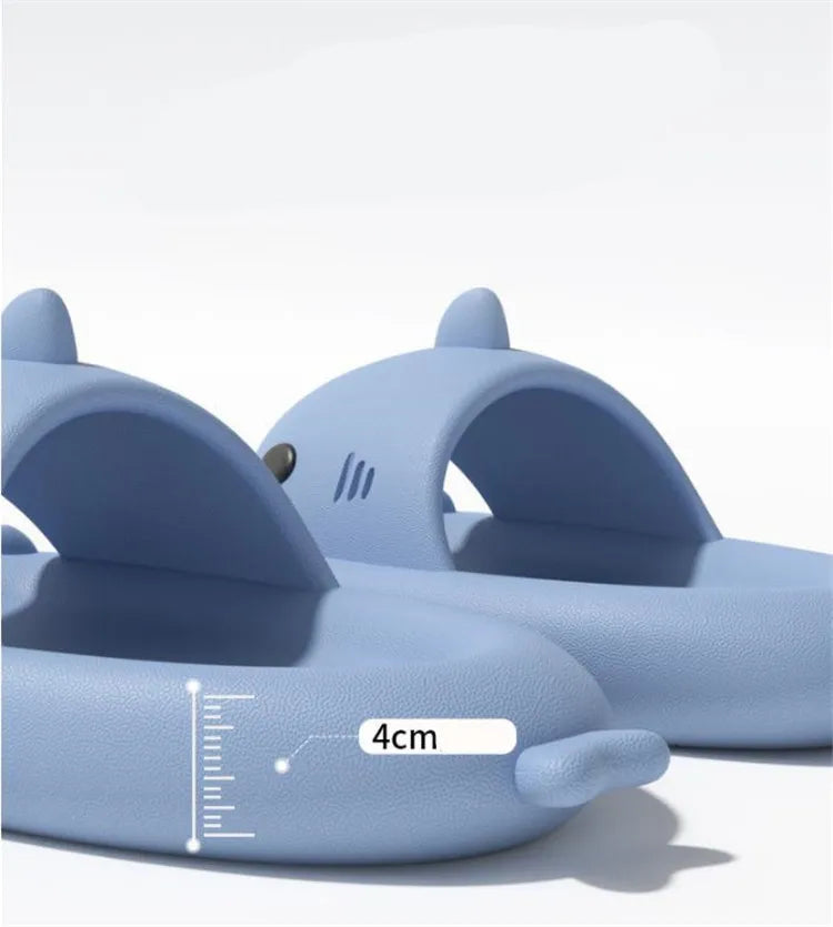 Shark Slippers Badelatschen Frauen Hausschuhe Anti-Rutsch Flip Flops Sandalen