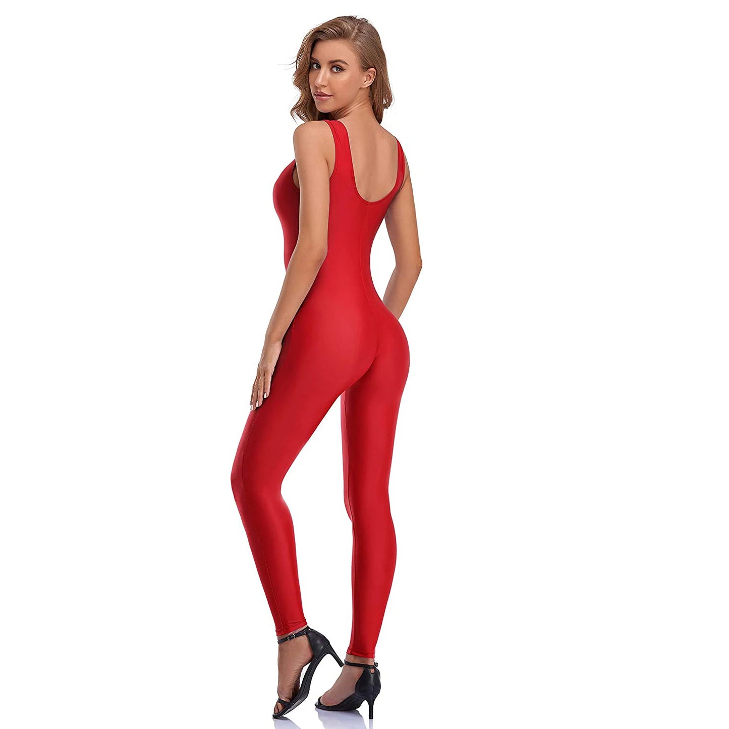 Damen Overall Bodycon Jumpsuit Streetwear Fitness-Strampler Playsuit Leggins