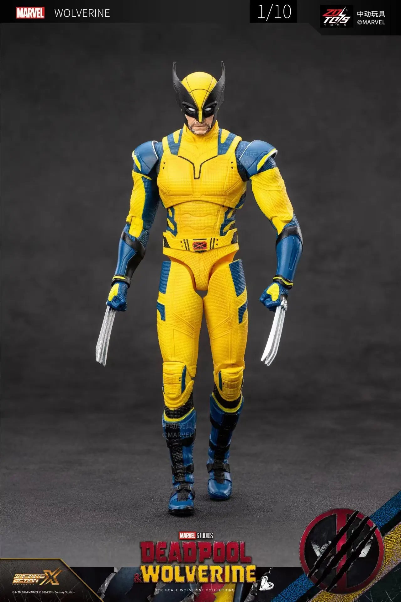Deadpool & Wolverine Action Figur 19CM Model Spielzeug Figuren Sammlerstück