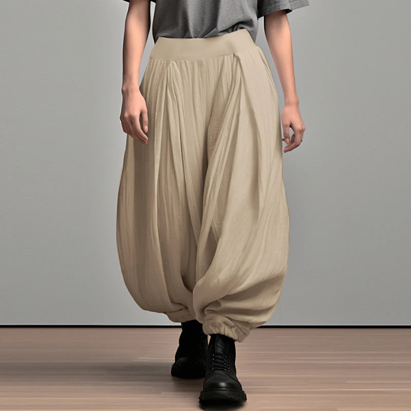 Männer Hose Haremshosen Pumphosen Pluderhosen Hosenrock Herrenrock Kilt Jogger