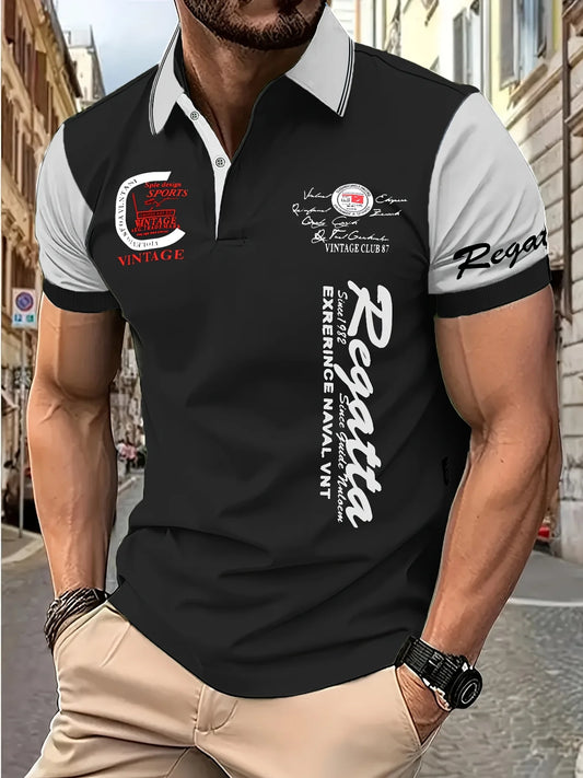 Herren Poloshirt POLO Shirt T-Shirt Kurzarm Hemd Fashion Polohemd Herrenmode Top