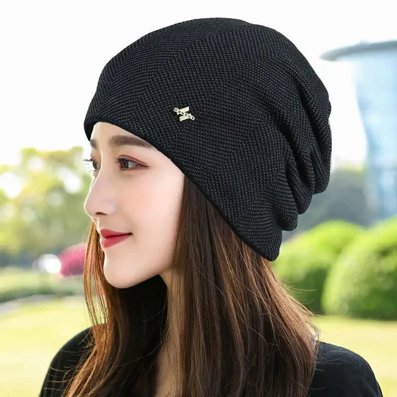 Warme Herren Damen Wintermütze Woll Mütze Fashion Strickmütze Kappe Hut Unisex