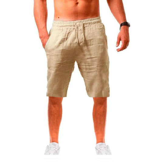 Herren knielange Shorts Bermuda Cargo Pants Vintage Casual Capri Kurze Hose