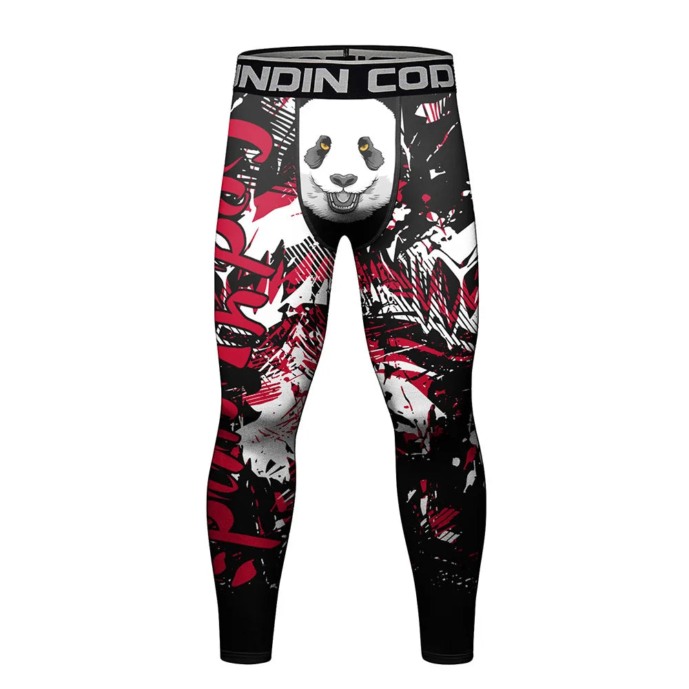 Herren Leggings Sporthose Jogginghose Trainingshose Lauf Hose Kompressionshose