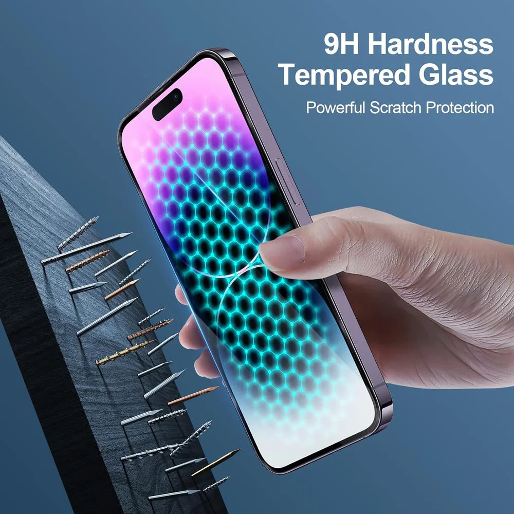 3x Panzerfolie Glas Schutz Folie Full Screen Schutz Für iPhone Displayschutz