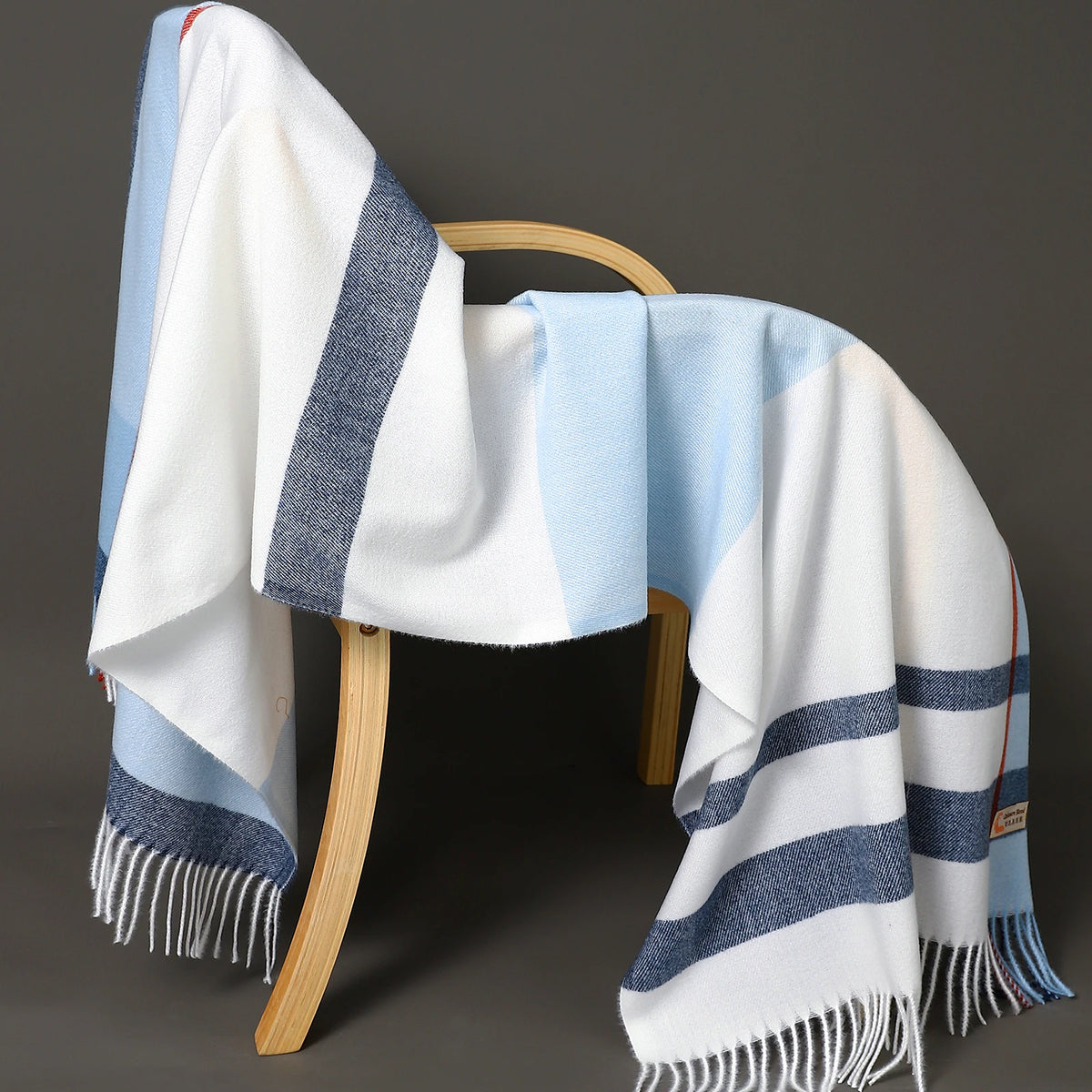 Herren Schal Winterschal Stola Schlauchschal Halstuch Wollschal Strickschal Loop