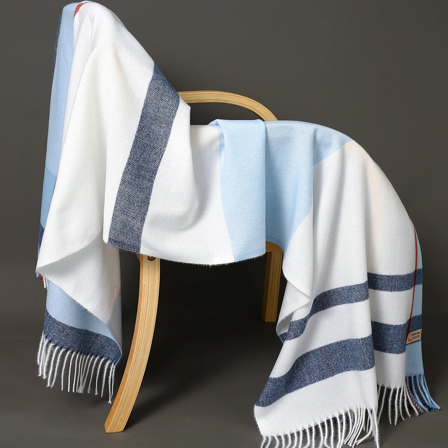 Herren Schal Winterschal Stola Schlauchschal Halstuch Wollschal Strickschal Loop