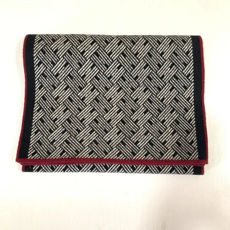 Herren Schal Winterschal Stola Schlauchschal Halstuch Wollschal Strickschal Loop