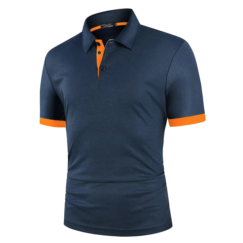 Herren Poloshirt POLO Shirt T-Shirt Kurzarm Zipper Hemd Fashion Polohemd Top NEU