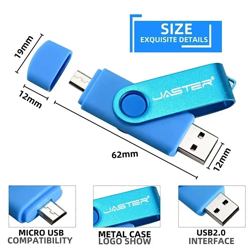 2 in1 USB Stick 512GB USB-C Speicherstick Memorystick USB Speicher 256GB