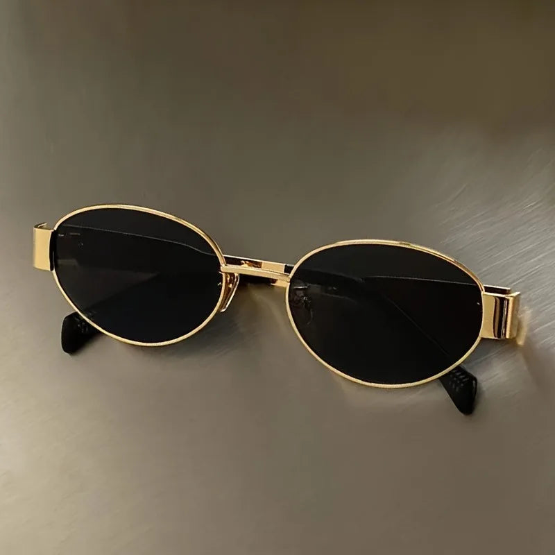 Damen Sonnenbrille Designer Luxus Brille Quadratische Übergröße Gläser Vintage