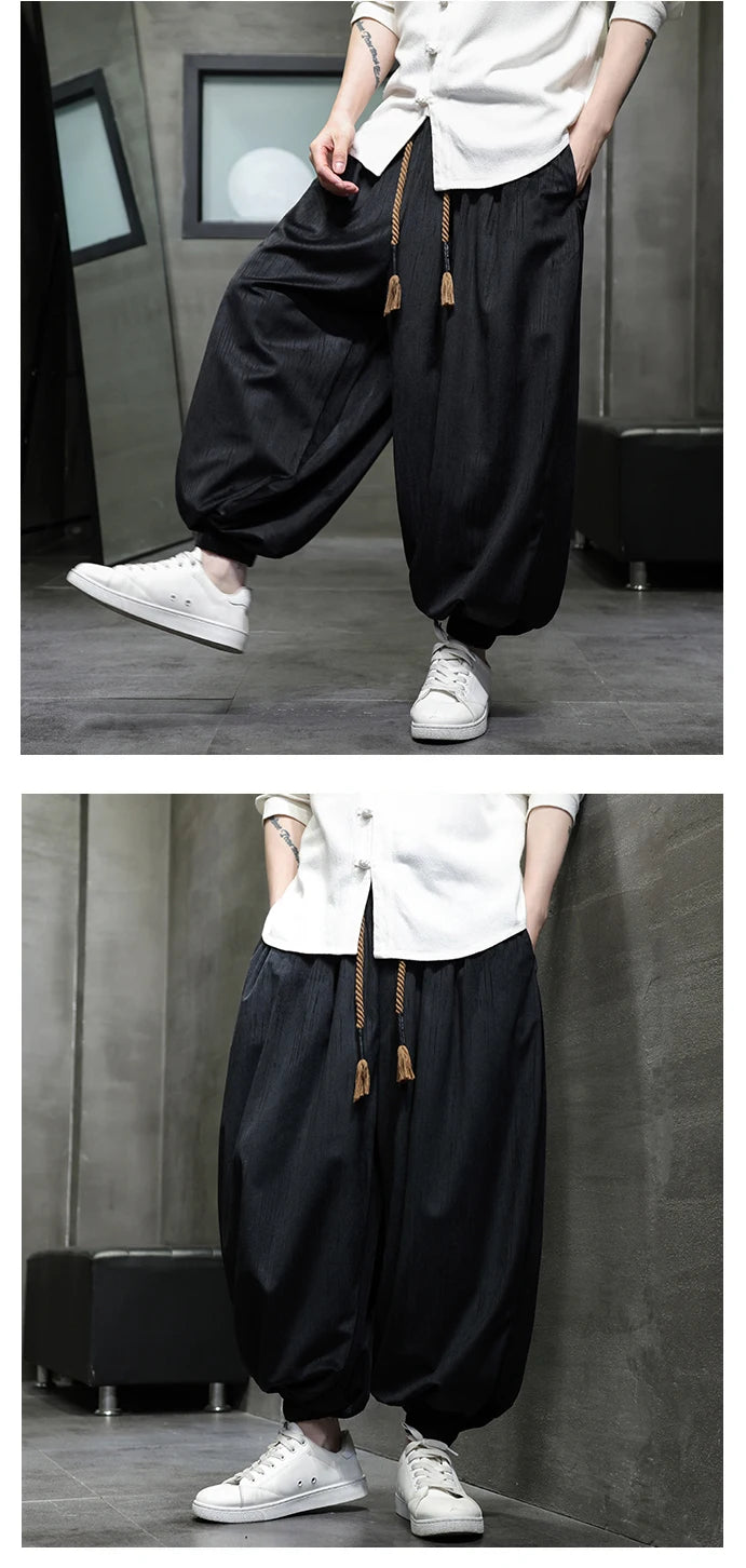 Männer Hose Haremshosen Pumphosen Pluderhosen Hosenrock Herrenrock Kilt Jogger