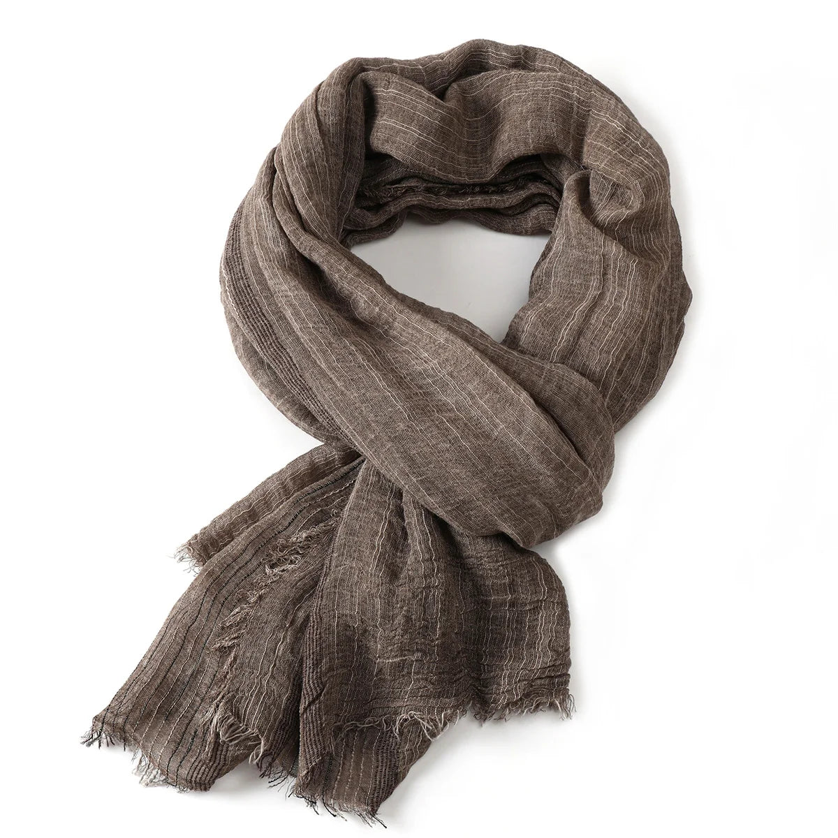 Herren Schal Herbstschal Stola Schlauchschal Halstuch Wollschal Strickschal Loop
