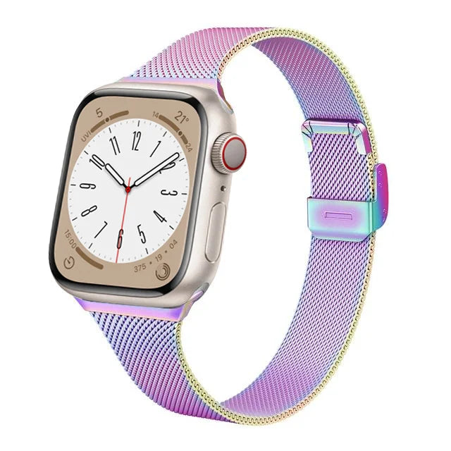 Milanese Armband für Apple Watch Series 9 8 7 6 5 4 3 SE Ultra Sport Band iWatch